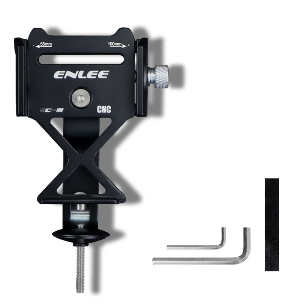 ENLEE SC-100 MTB Road Bicycle Handlebar Stem Phone Holder Aluminum Alloy Bike Phone Stand