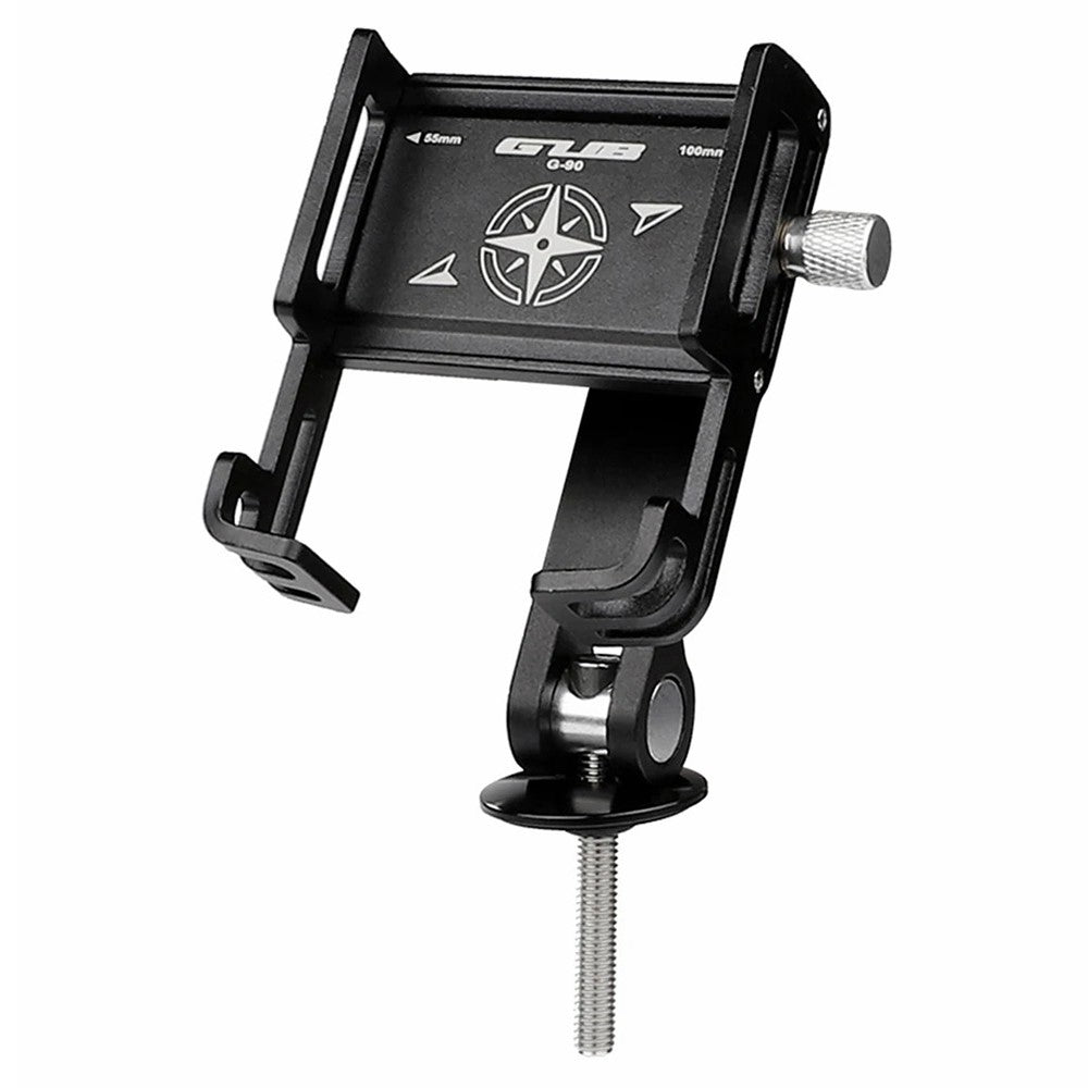 GUB G-90 Cycling Aluminum Alloy Bicycle Headset Cap Mount Mobile Phone Holder