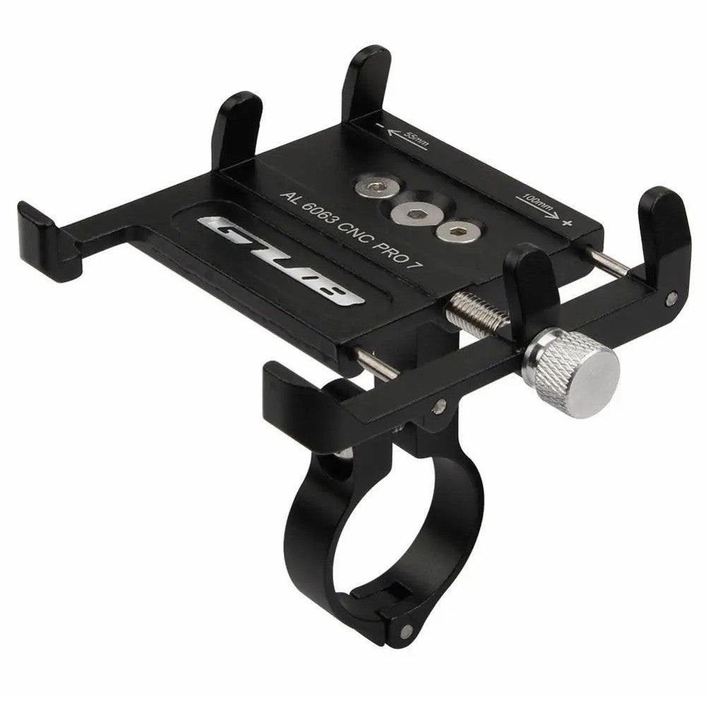 GUB PRO7 Aluminum Alloy Bicycle Handlebar Mount for 55-100mm Cell Phone Holder Bracket