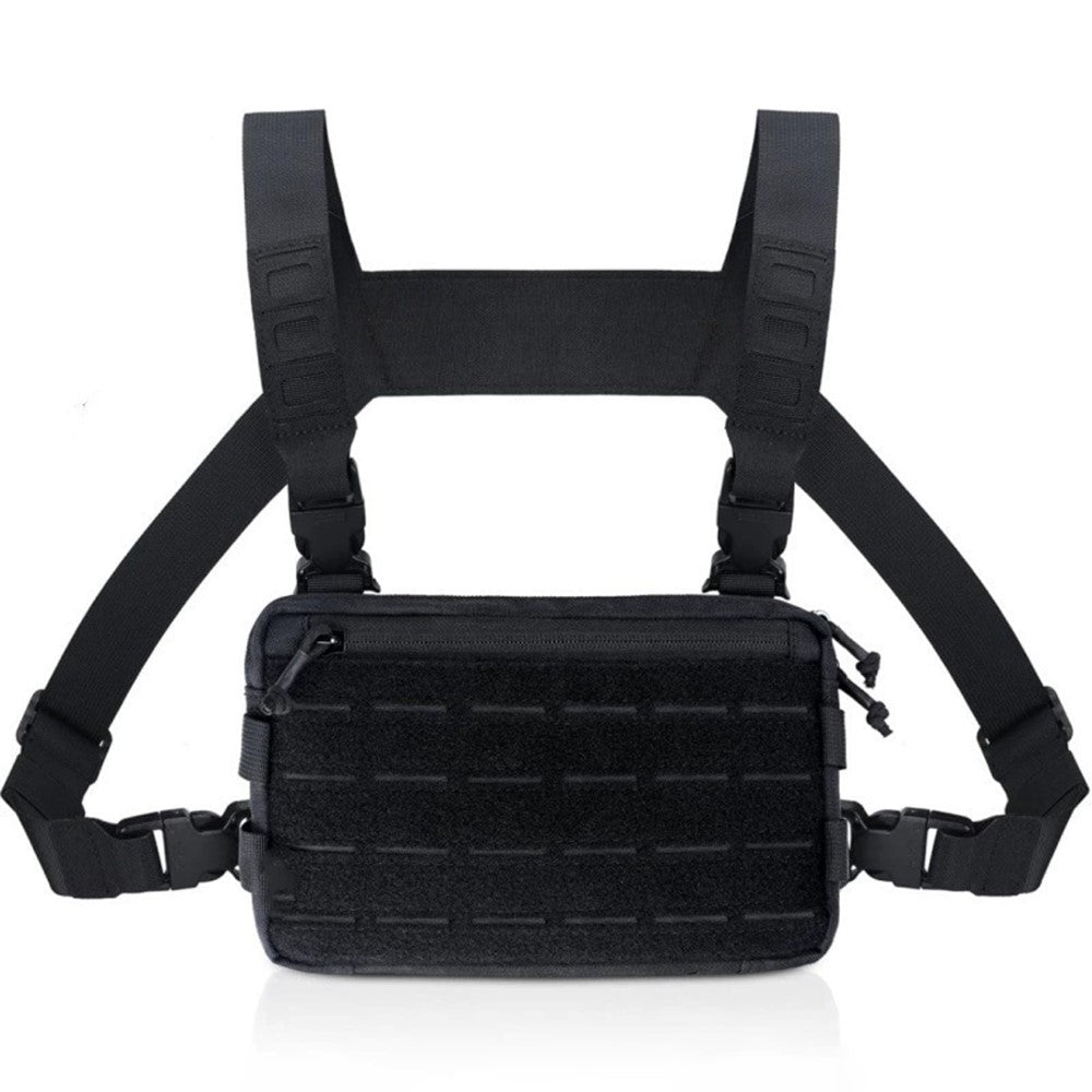 Multifunction Tactical Vest Chest Bag Oxford Fabric Outdoor Hunting Molle Survival Bag
