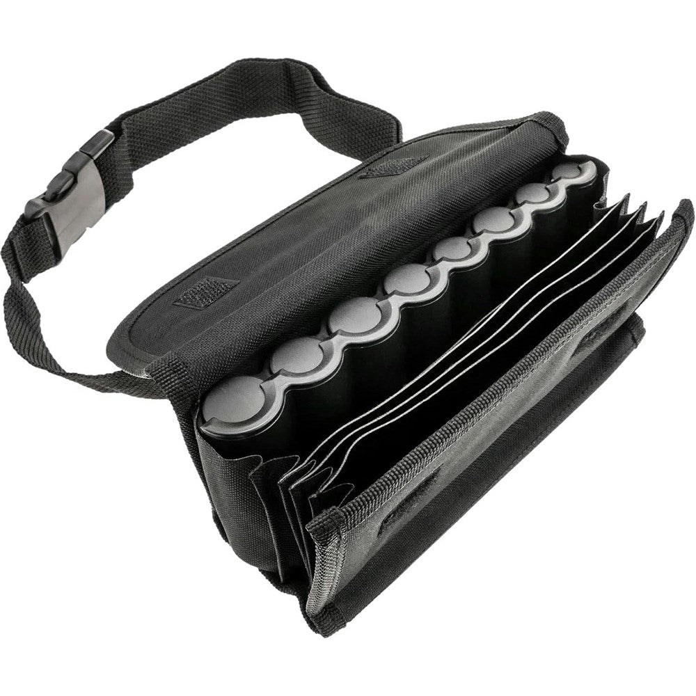 8 Slots Euro Coin Holder Dispenser Waist Bag Oxford Fabric Portable Euro Sorter Fanny Pack