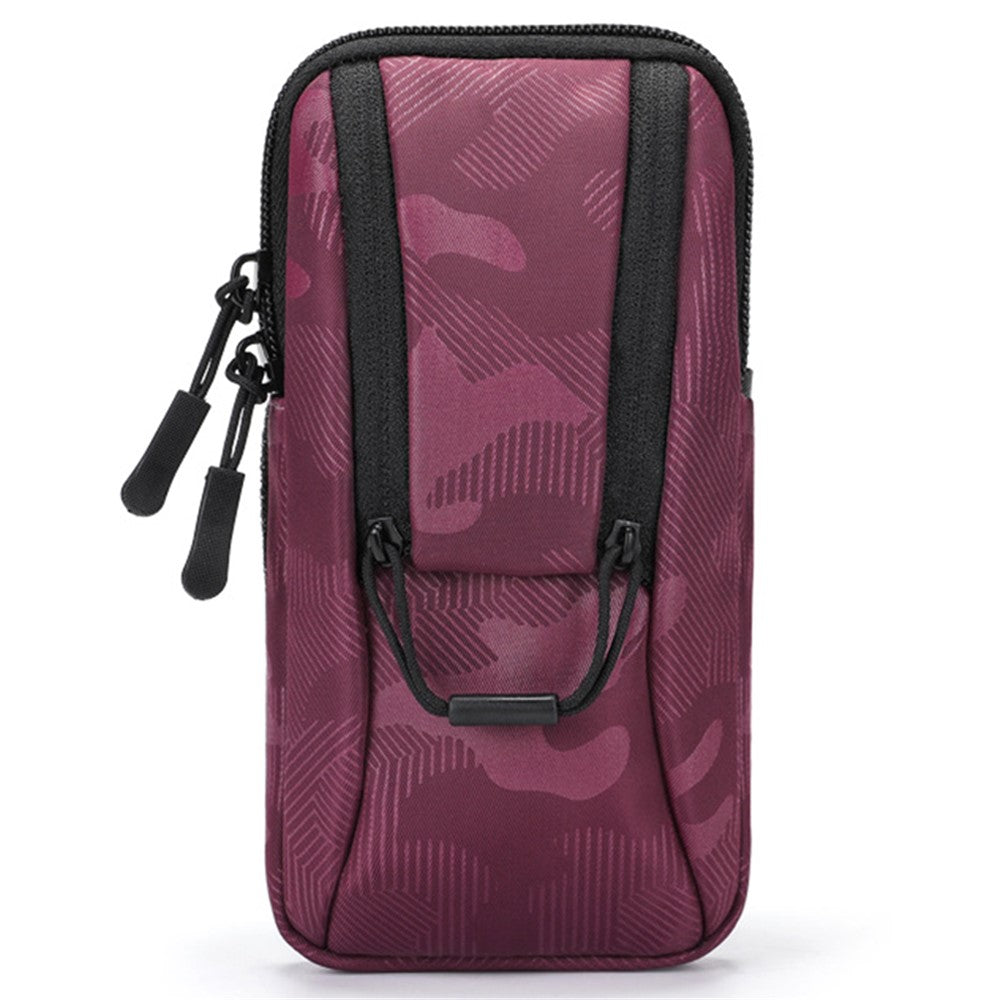 Outdoor Cycling Armband Phone Bag Small Item Storage Bag Oxford Fabric + Polyester Cell Phones Pouch