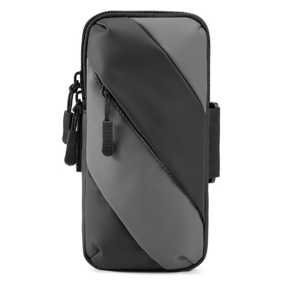 Oxford Fabric + Polyester Armband Phone Bag Lightweight Cell Phones Pouch for Outdoor Cycling