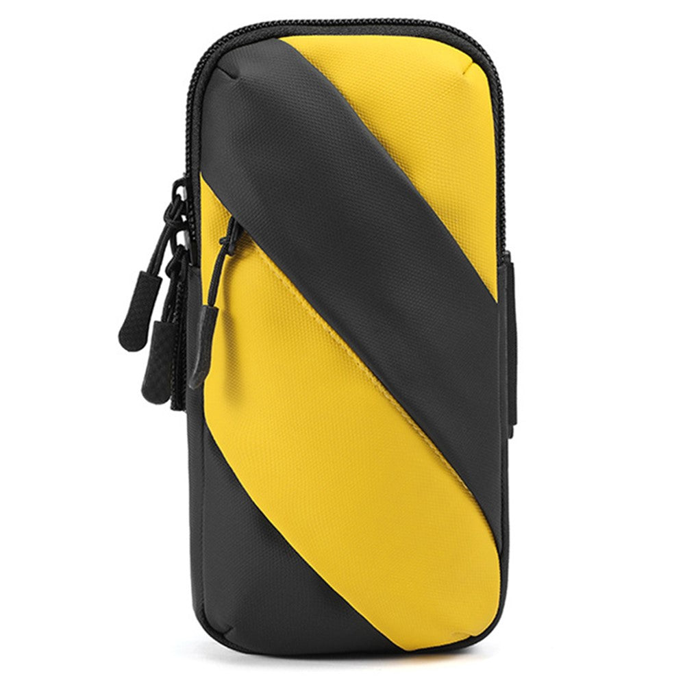 Oxford Fabric + Polyester Armband Phone Bag Lightweight Cell Phones Pouch for Outdoor Cycling