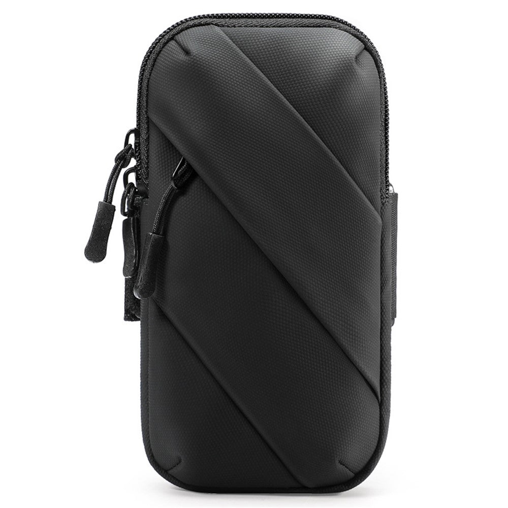 Oxford Fabric + Polyester Armband Phone Bag Lightweight Cell Phones Pouch for Outdoor Cycling