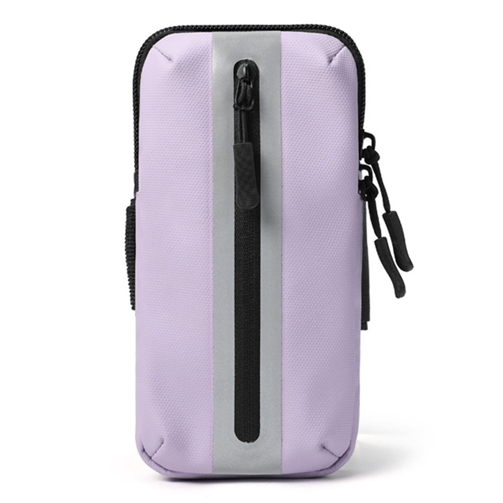 Oxford Fabric + Polyester Armband Phone Pouch Lightweight Cell Phones Bag for Outdoor Cycling