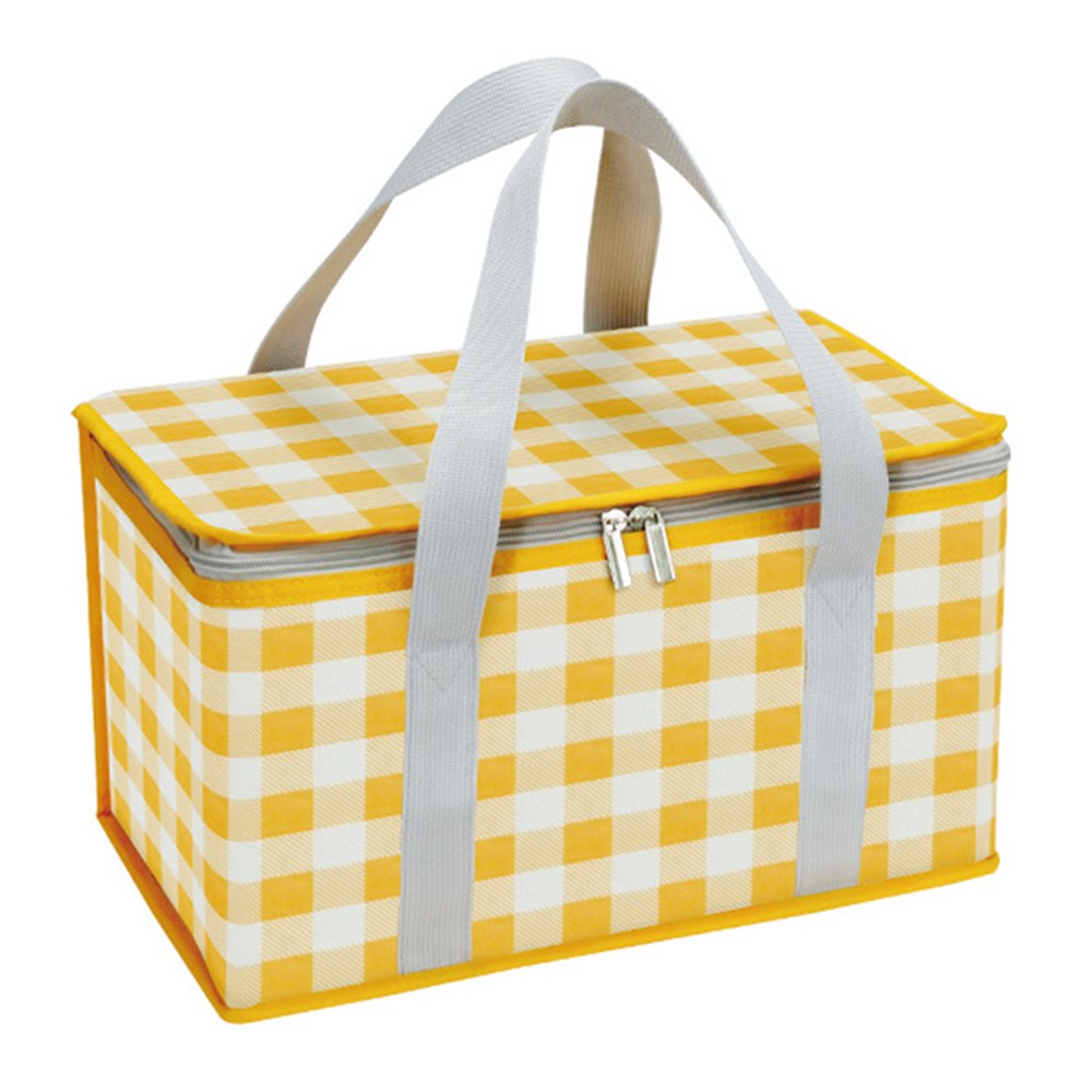 Outdoor Picnic Bag Thickened Aluminum Film 600D Oxford Cloth Insulation Food Drink Storage Bag