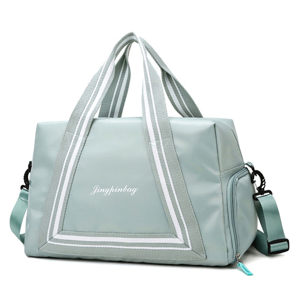 Waterproof Oxford Cloth Travel Tote Bag Weekender Bag Storage Shoulder Bag Handbag for Workout, Gym, Size: L