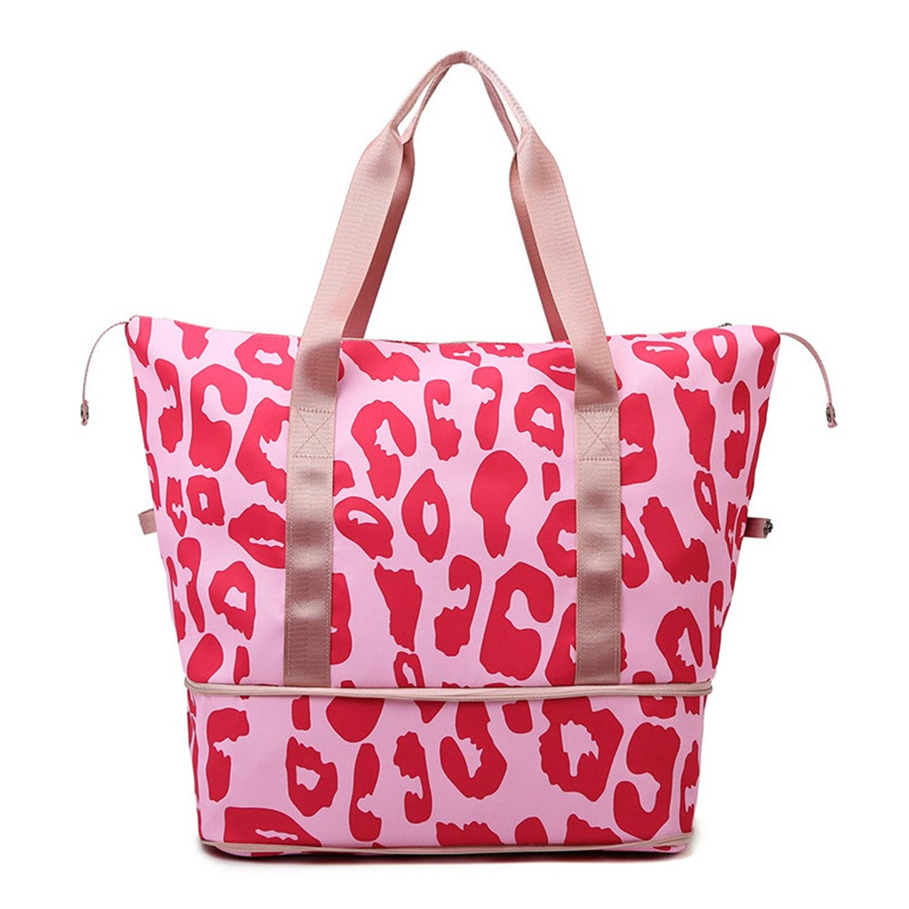 XS-891 Large Capacity Waterproof Oxford Cloth Sports Fitness Tote Bag Travel Luggage Bag