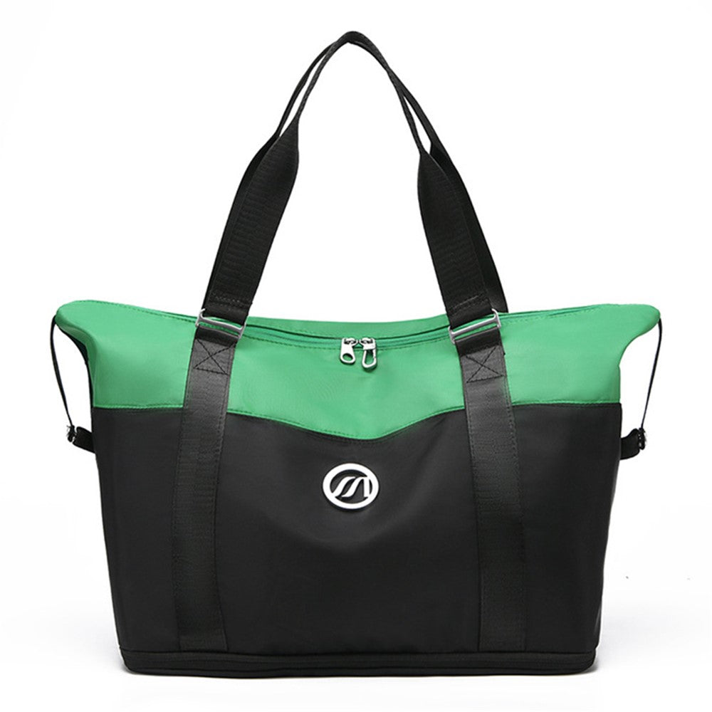 Foldable Travel Bag Waterproof Nylon Luggage Tote Bag with Expandable Capacity
