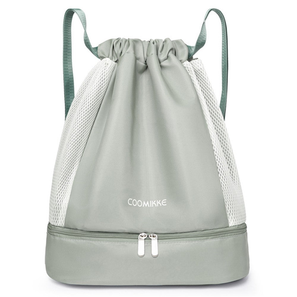 Oxford Cloth Sports Drawstring Backpack Fitness Yoga Shoes Clothes Storage Backpack