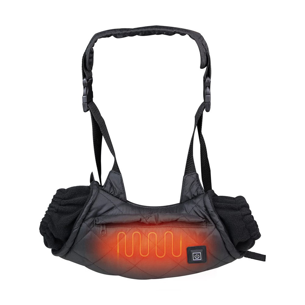 Electric Hand Warmer Rechargeable Heated Hand Muff with 3 Heat Modes Portable Graphene Hand Warmer Bag for Winter Outdoor Hunting Camping Football Golf