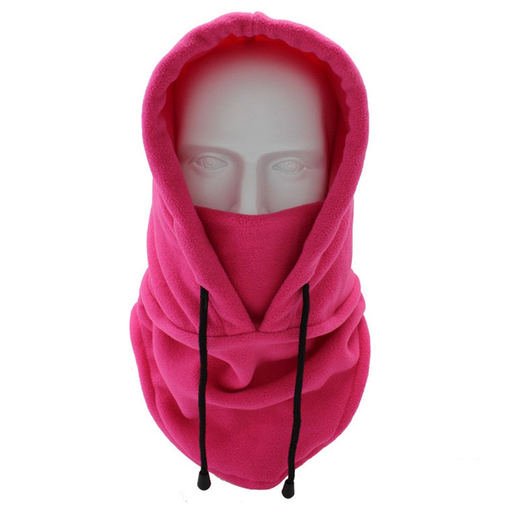 TT-DT Polar Fleece Balaclava Face Mask Windproof Neck Scarf Hood Warmer for Winter Outdoor Sports