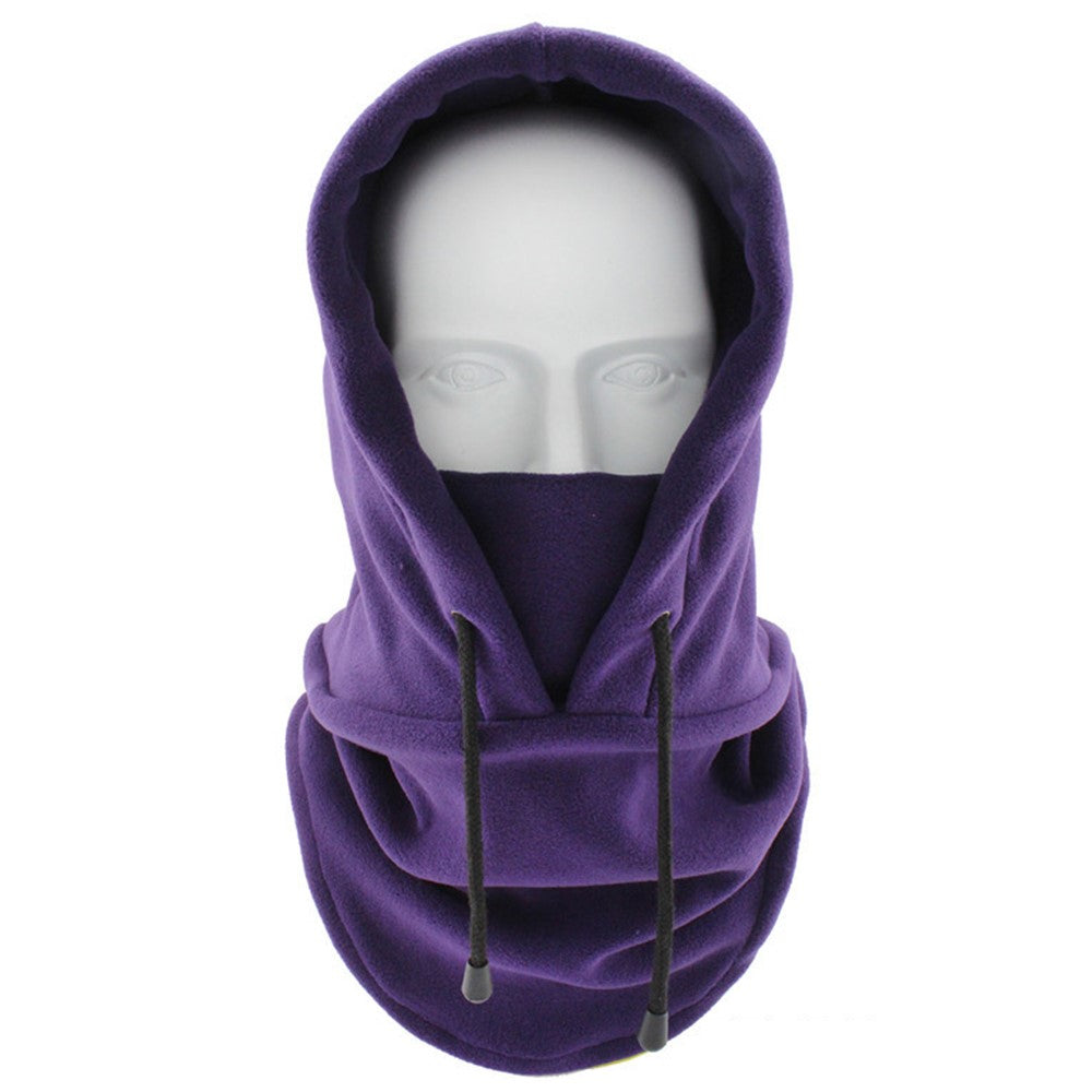 TT-DT Polar Fleece Balaclava Face Mask Windproof Neck Scarf Hood Warmer for Winter Outdoor Sports