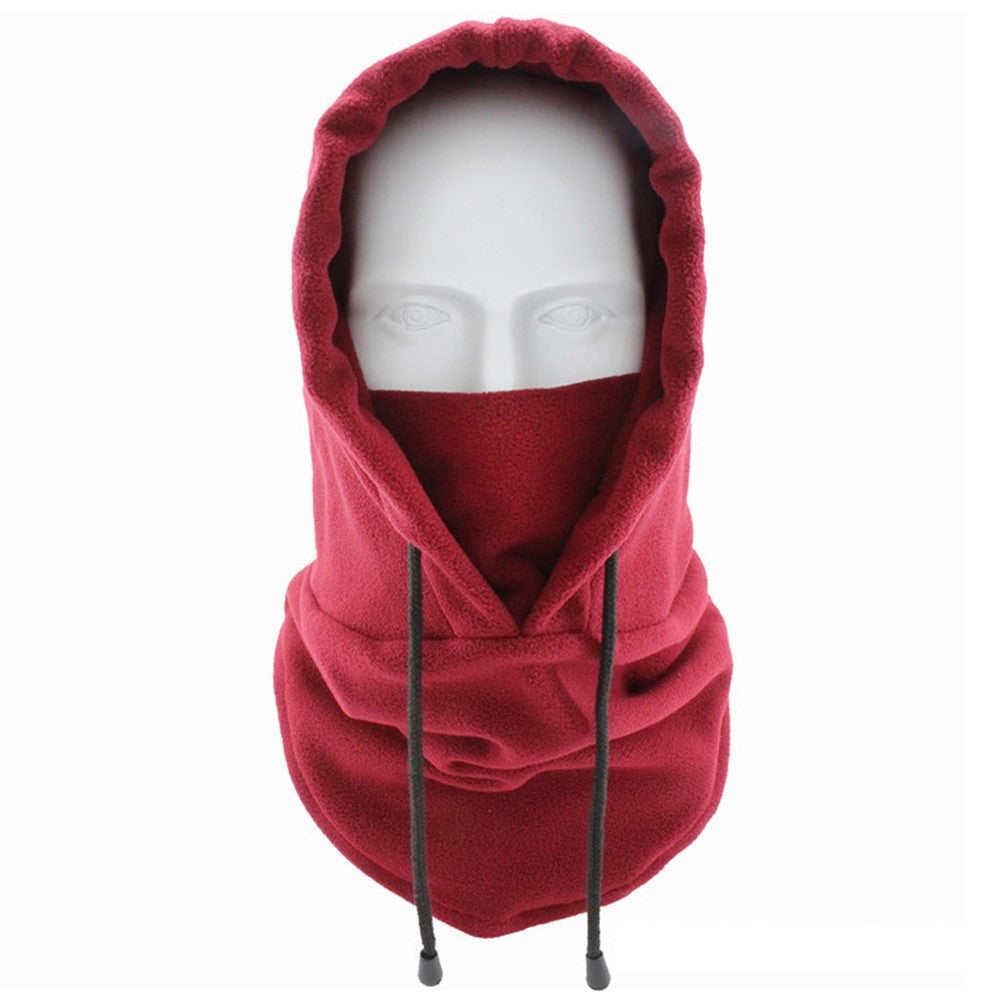 TT-DT Polar Fleece Balaclava Face Mask Windproof Neck Scarf Hood Warmer for Winter Outdoor Sports