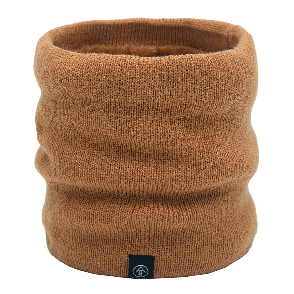 Winter Neck Warmer Fleece Neck Gaiter Thick Windproof Scarves for Women Men