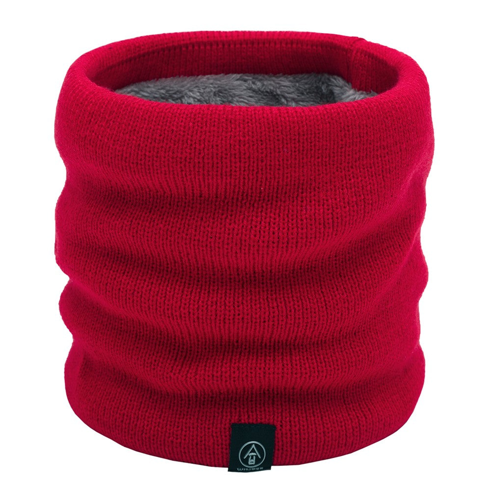 Winter Neck Warmer Fleece Neck Gaiter Thick Windproof Scarves for Women Men