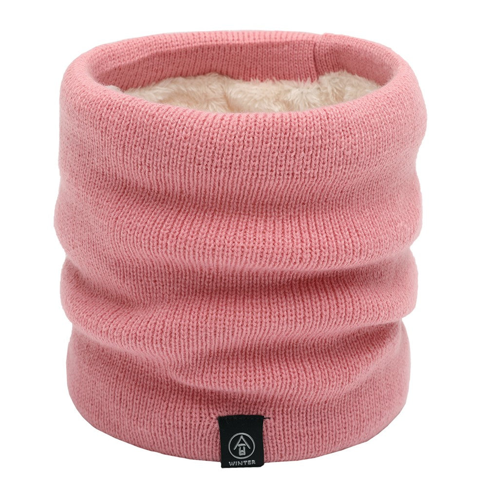 Winter Neck Warmer Fleece Neck Gaiter Thick Windproof Scarves for Women Men