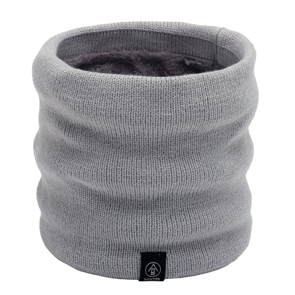 Winter Neck Warmer Fleece Neck Gaiter Thick Windproof Scarves for Women Men