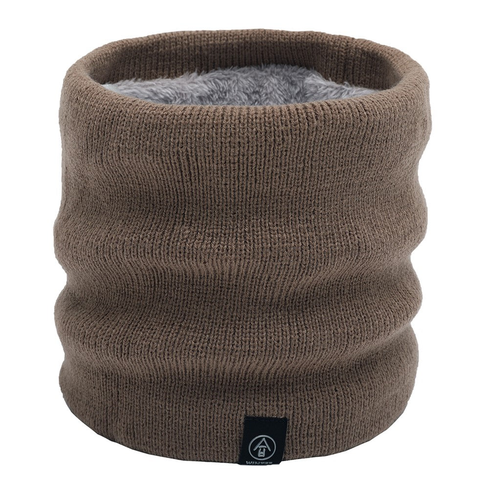 Winter Neck Warmer Fleece Neck Gaiter Thick Windproof Scarves for Women Men
