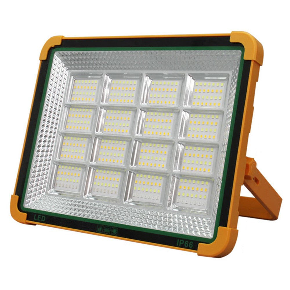 Extra Large 16 Grid 9000W Solar LED Light Outdoor Camping Rechargeable Floodlight Super Bright Emergency Lamp