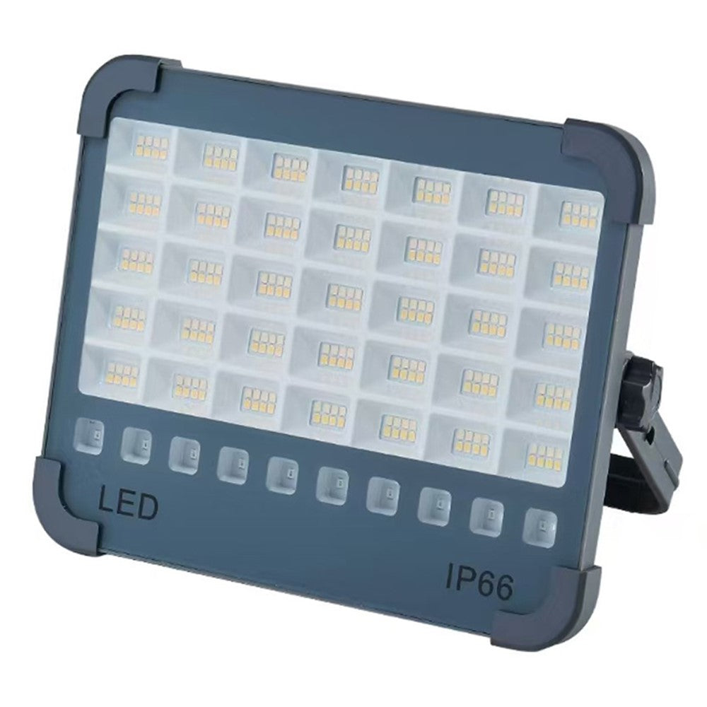 300 LED 6000W Solar Powered Portable Rechargeable Floodlight Outdoor Camping Light Super Bright Emergency Lamp