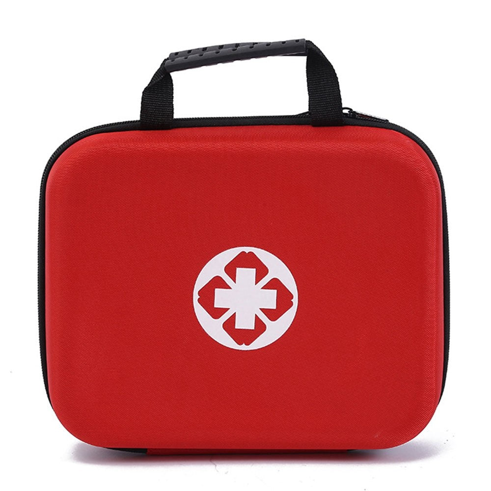 25x20x8cm Travel First Aid Bag Compact Survival Medicine Bag Paramedics Storage Case with Handle Strap for Home Office Car Businesses Camping Kitchen Sport Outdoors