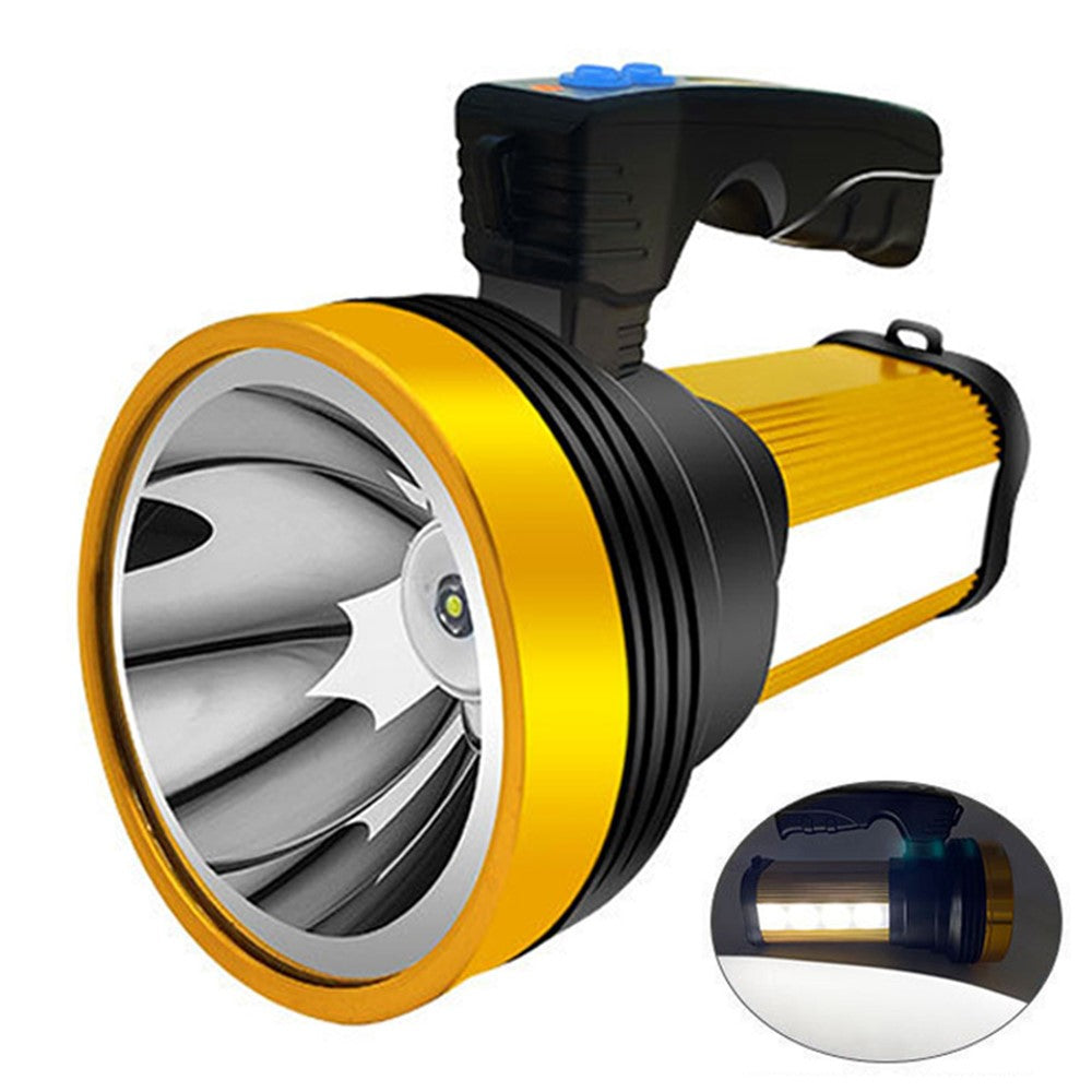 YH-9602S High Power Spotlight Ultra Bright Long Range Emergency LED Flashlight Power Bank