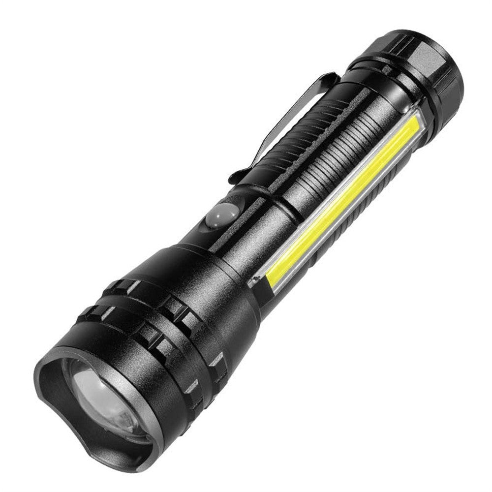 P27 Pen Clip Flashlight High Brightness Outdoor Emergency Torch with Magnetic Base No Battery