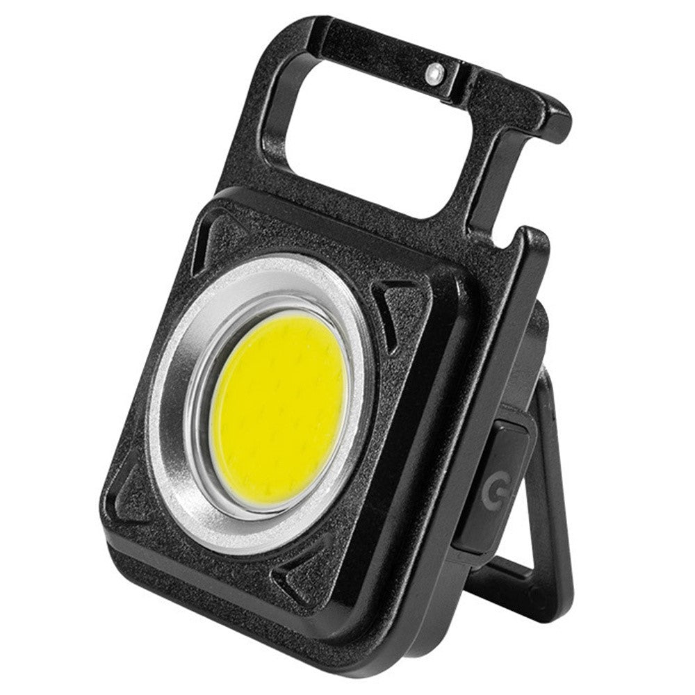 W5134 Mini LED Flashlight Keychain Light with Bottle Opener Portable High Brightness Magnetic Lamp