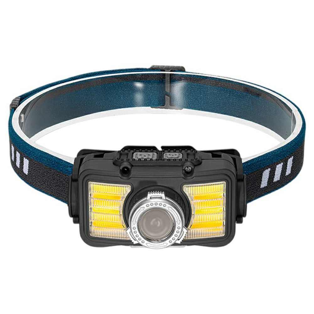 W6100A LED Mini Headlamp Motion Sensor COB Outdoor Adventure Fishing Headlight High Brightness