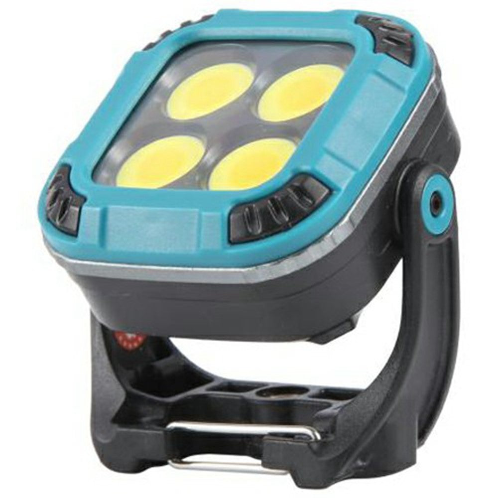 W8129-4 Outdoor Camping 4 COB LED Square Work Light Portable Multifunction Tent Lamp with Magnetic Base
