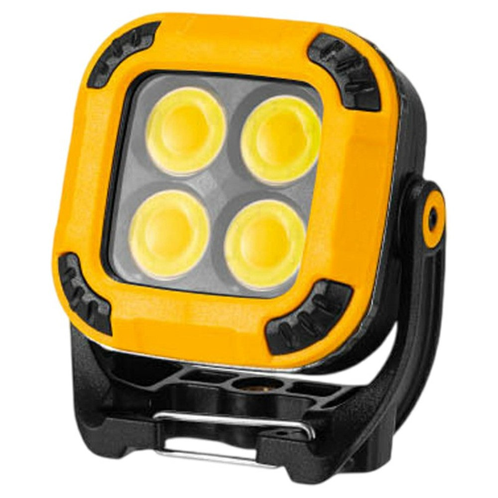 W8129-4 Outdoor Camping 4 COB LED Square Work Light Portable Multifunction Tent Lamp with Magnetic Base