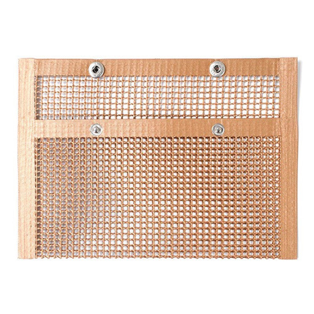 24x14CM Fiberglass BBQ Grilling Mesh Bag Grill Accessories Vegetables Grilling Pouch BPA-Free, No FDA Certified