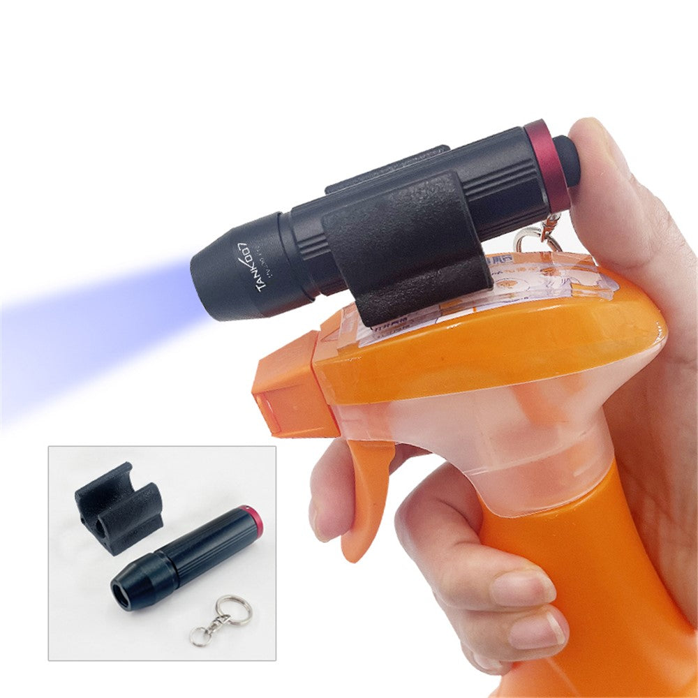 TANK007 UV330 Pro 365nm Ultraviolet Flashlight Fluorescence Detection Handheld UV Torch No Battery