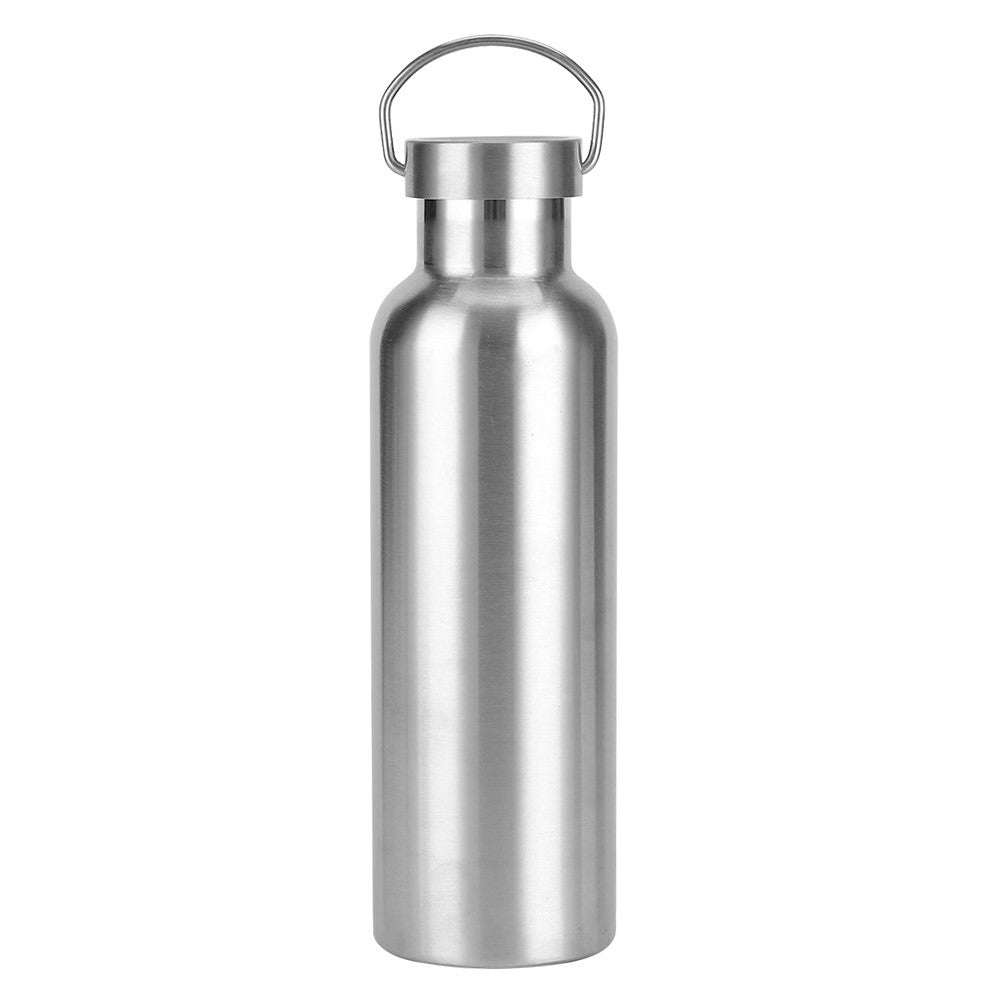 600ml Stainless Steel Water Bottle with Handle Outdoor Sports Insulated Cup BPA Free, No FDA