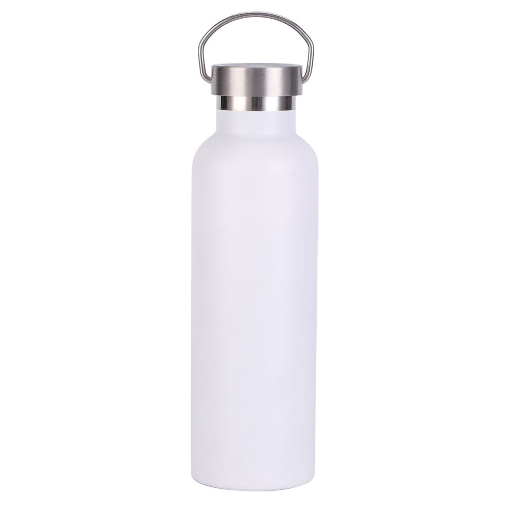 600ml Stainless Steel Water Bottle with Handle Outdoor Sports Insulated Cup BPA Free, No FDA
