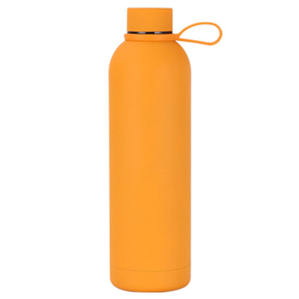 JUNSUNMAY 750ml Candy Color Rubber Paint 304 Stainless Steel Vacuum Water Bottle BPA Free, No FDA Certificate