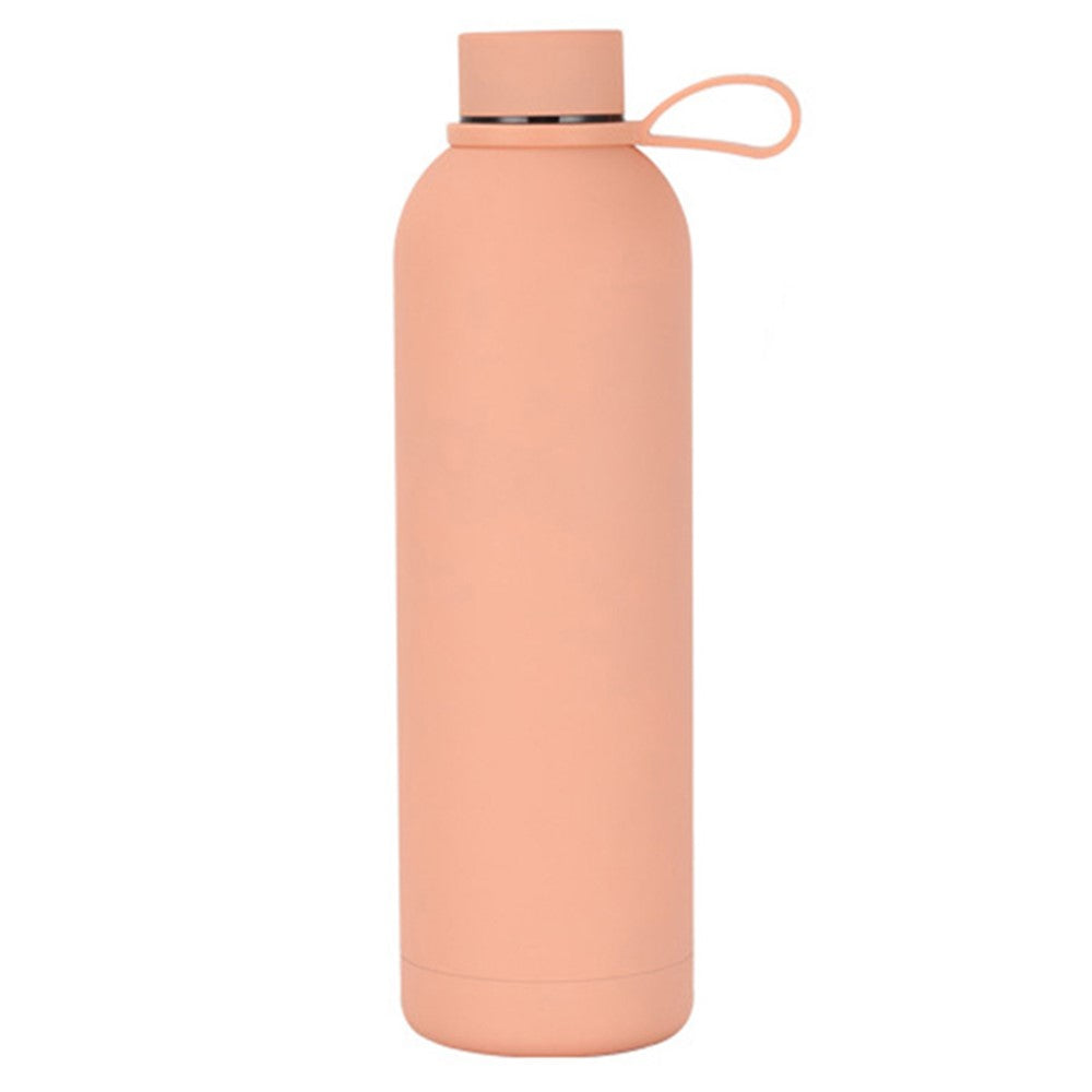 JUNSUNMAY 750ml Candy Color Rubber Paint 304 Stainless Steel Vacuum Water Bottle BPA Free, No FDA Certificate