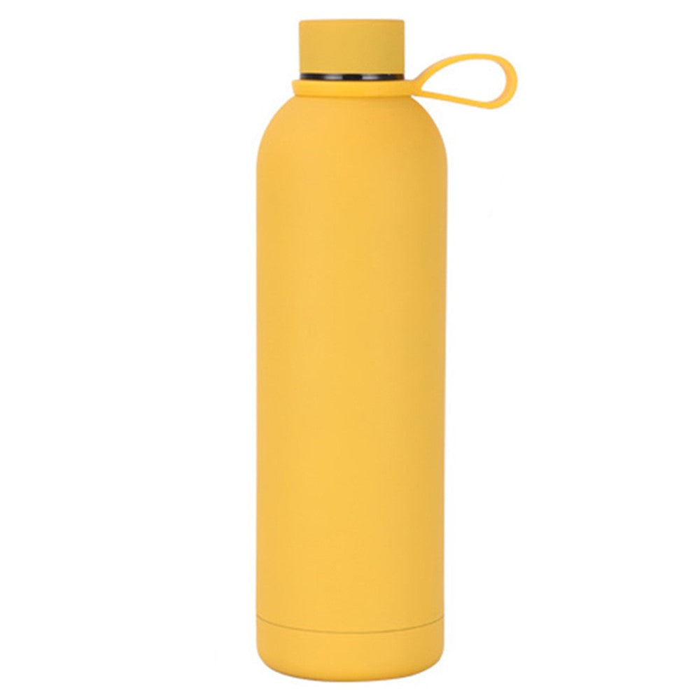 JUNSUNMAY 750ml Candy Color Rubber Paint 304 Stainless Steel Vacuum Water Bottle BPA Free, No FDA Certificate