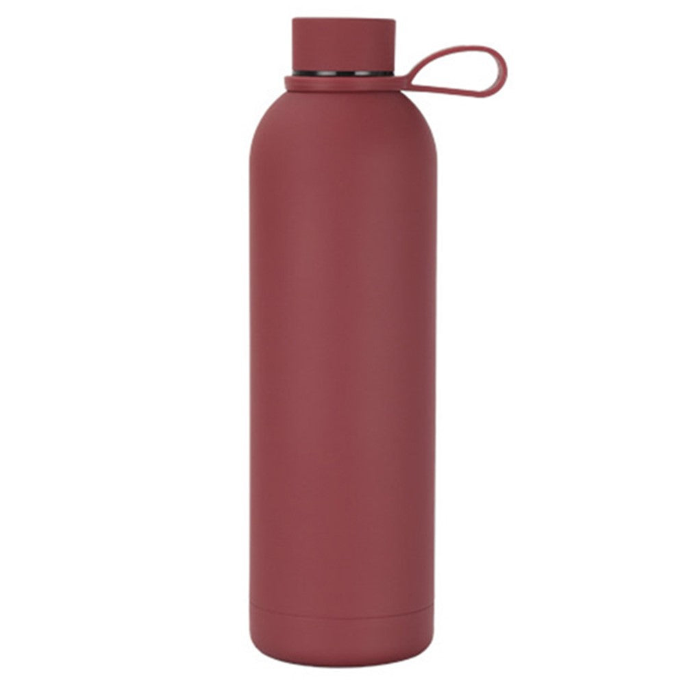 JUNSUNMAY 750ml Candy Color Rubber Paint 304 Stainless Steel Vacuum Water Bottle BPA Free, No FDA Certificate