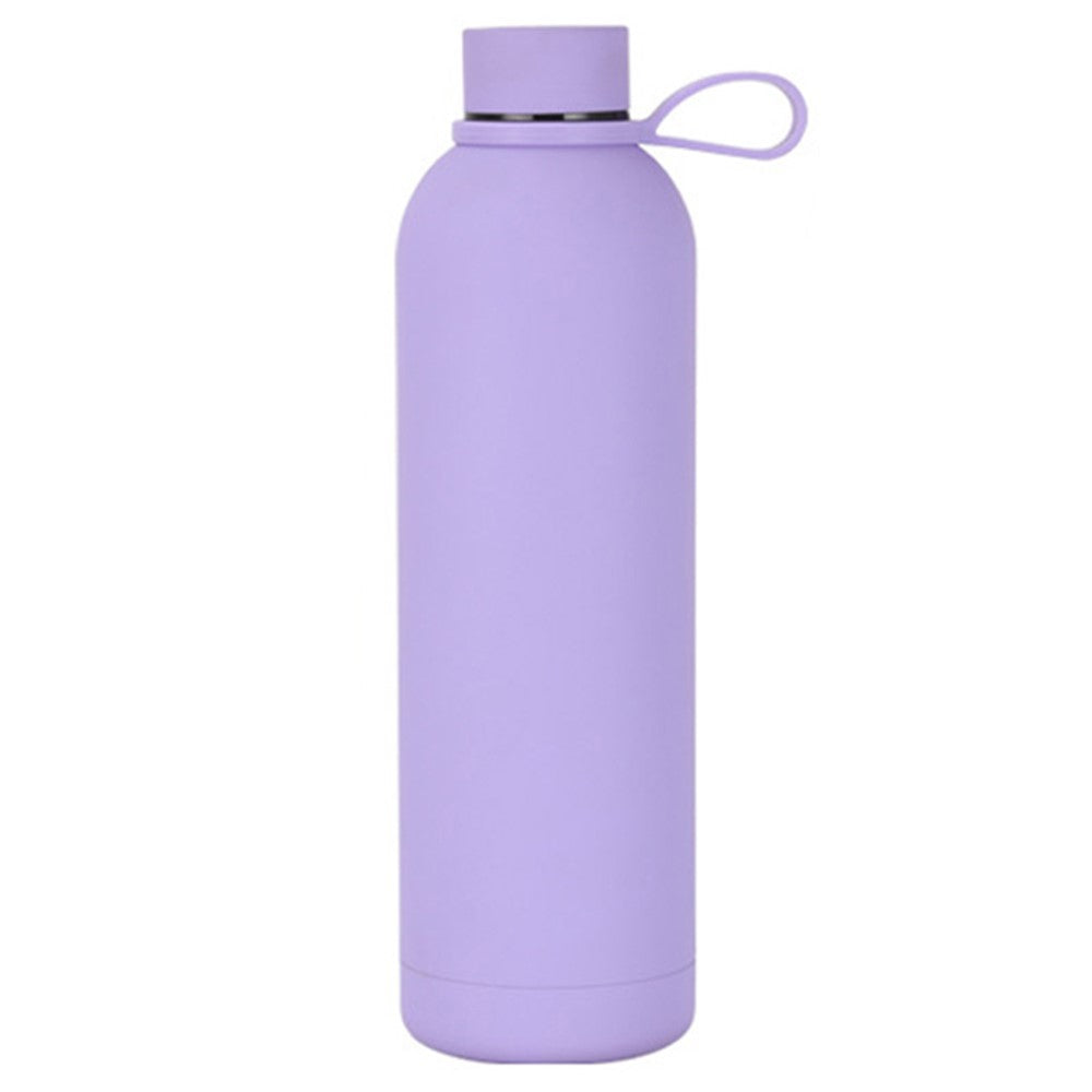 JUNSUNMAY 750ml Candy Color Rubber Paint 304 Stainless Steel Vacuum Water Bottle BPA Free, No FDA Certificate