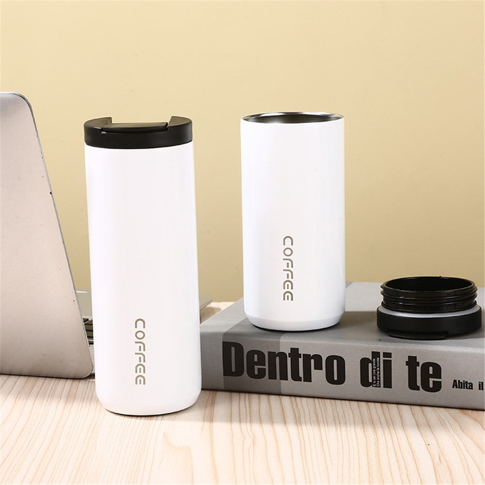 500ml 304 Stainless Steel Insulated Cup Car Office School Water Bottle BPA-Free, No FDA Certification