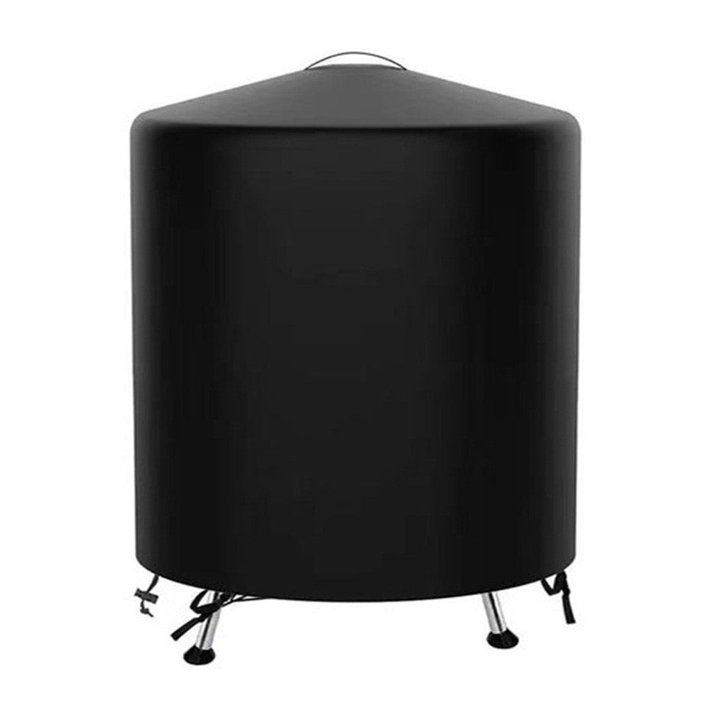 71x73cm 210D Oxford Cloth Outdoor Barbecue Grill Cover Waterproof Round BBQ Grill Protective Cover