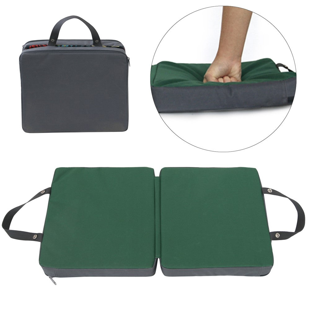 Solid Color 60x33.5x4.5cm Knee Cushion Pad Garden Kneeling Pad Soft Memory Foam Mat