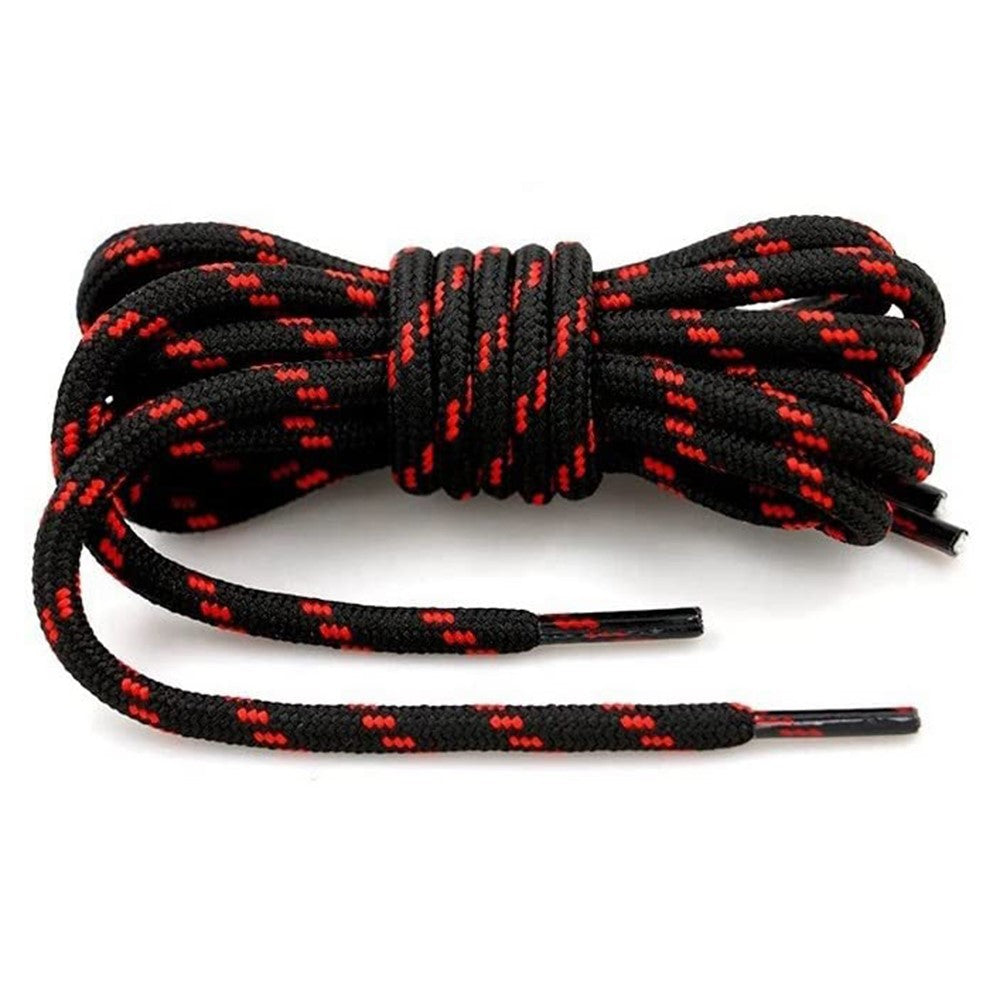 1 Pair 120cm Martin Boots Hiking Shoe Laces Round Wear-Resistant Polyester Shoelace Rope