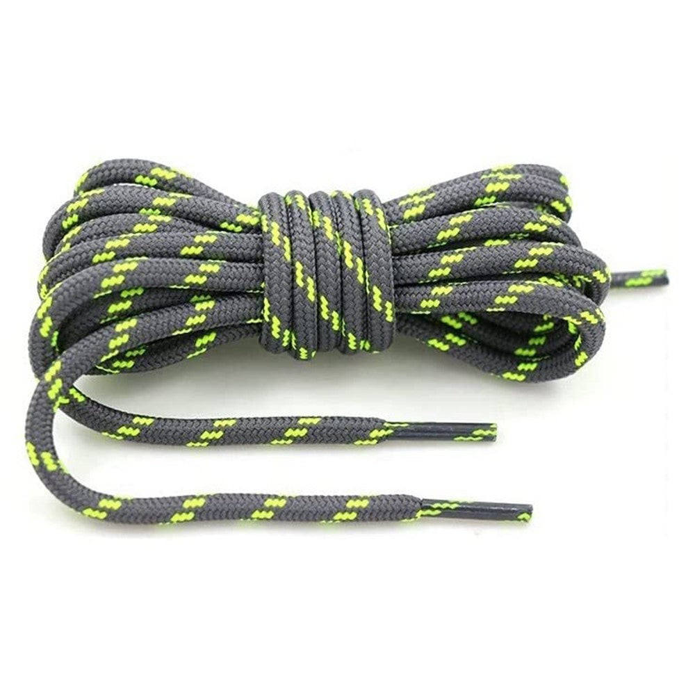 1 Pair 120cm Martin Boots Hiking Shoe Laces Round Wear-Resistant Polyester Shoelace Rope