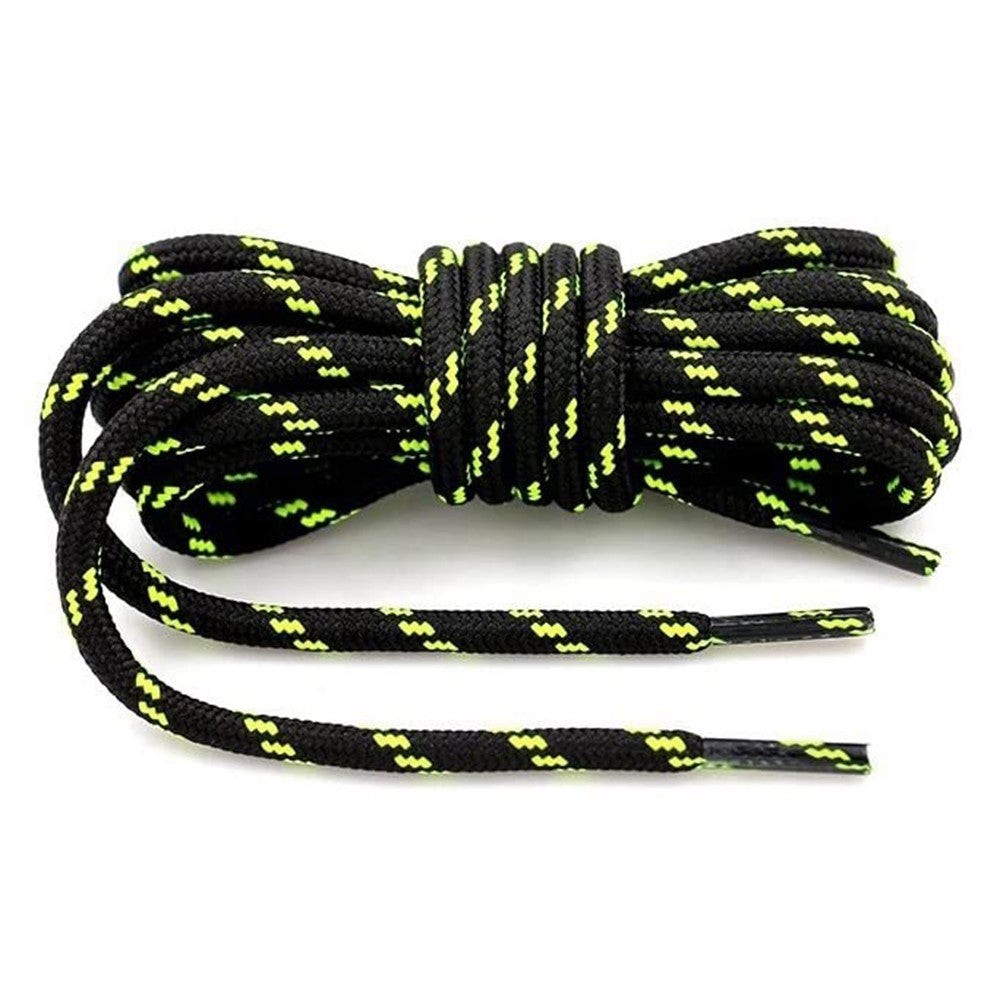 1 Pair 140cm Martin Boots Hiking Shoe Laces Round Wear-Resistant Polyester Shoelace Rope