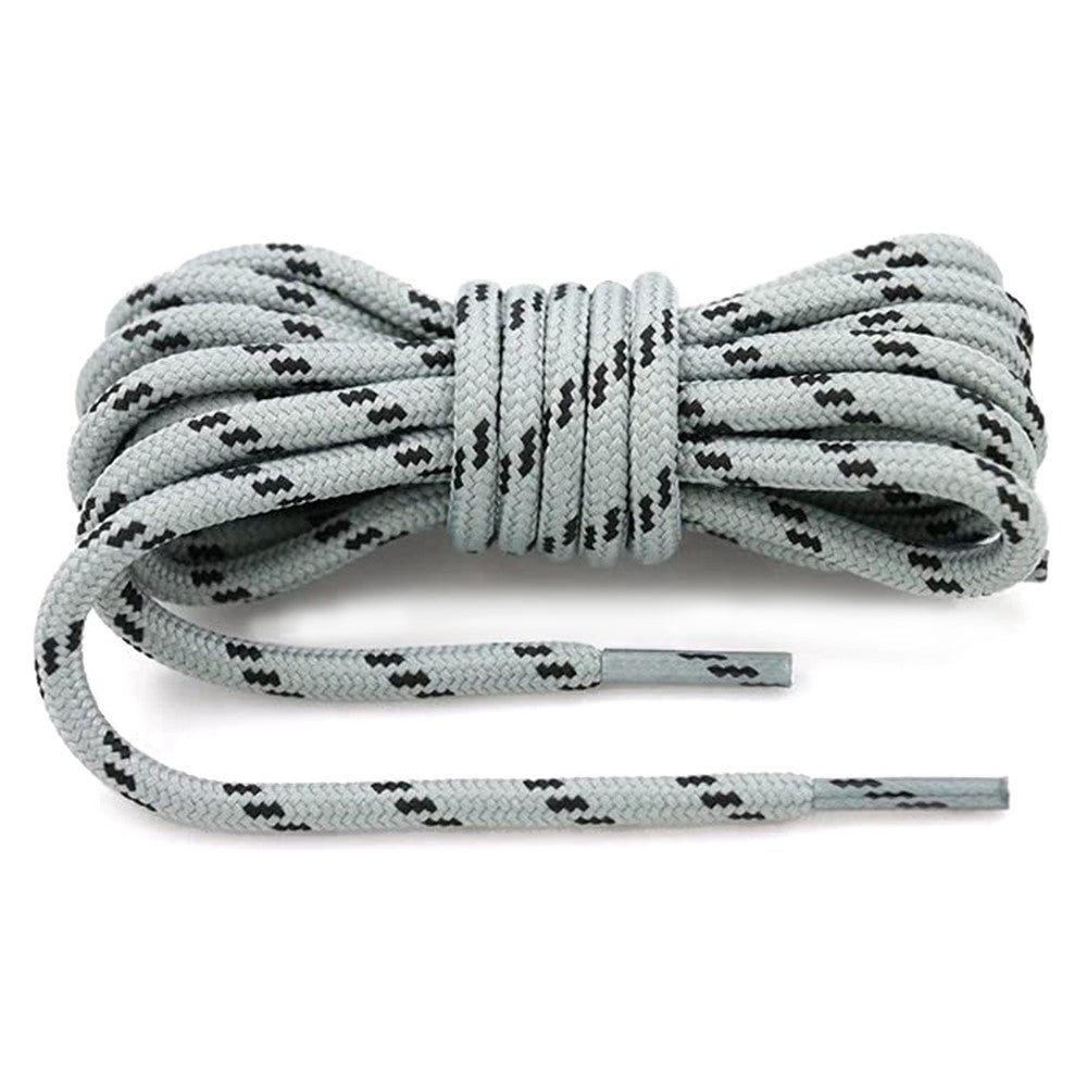 1 Pair 140cm Martin Boots Hiking Shoe Laces Round Wear-Resistant Polyester Shoelace Rope