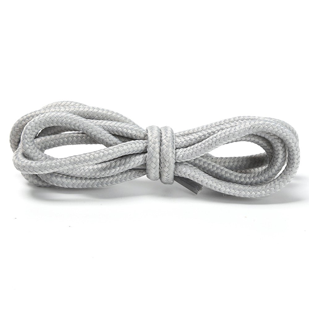 1 Pair Round 4mm Polyester Shoelaces Sneakers Hiking Shoes Hoods Trouser Ropes, 1.2m